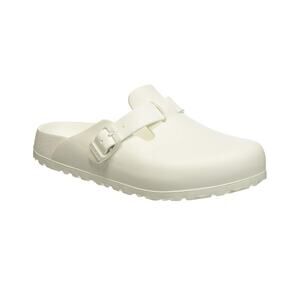 NWT Birkenstock Boston EVA Clog White Women's Size 38 US 7-7.5 Narrow L7 M5